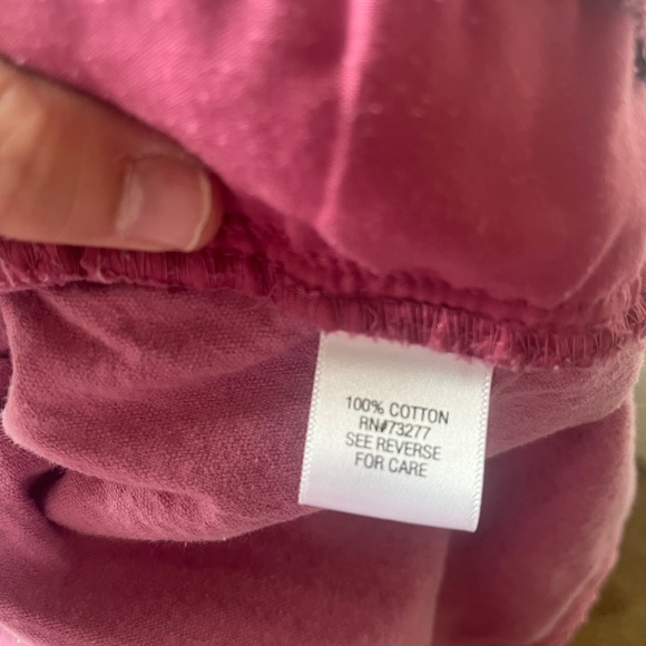 Vintage Croft and Barrow Women’s Oversized Corduroy Shacket Shirt Jacket Pink XL - Picture 3 of 6